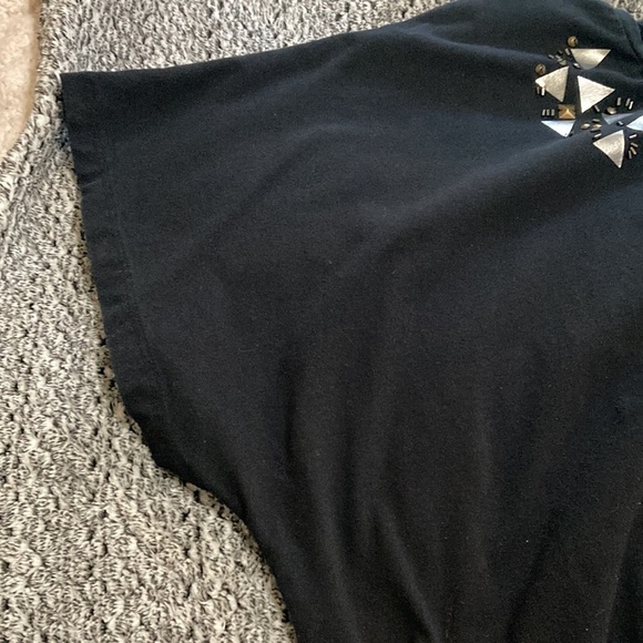 Liz&Me black tee with accents size 2x - Picture 4 of 7